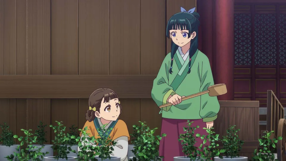 薬屋のひとりごと 第22話 青い薔薇